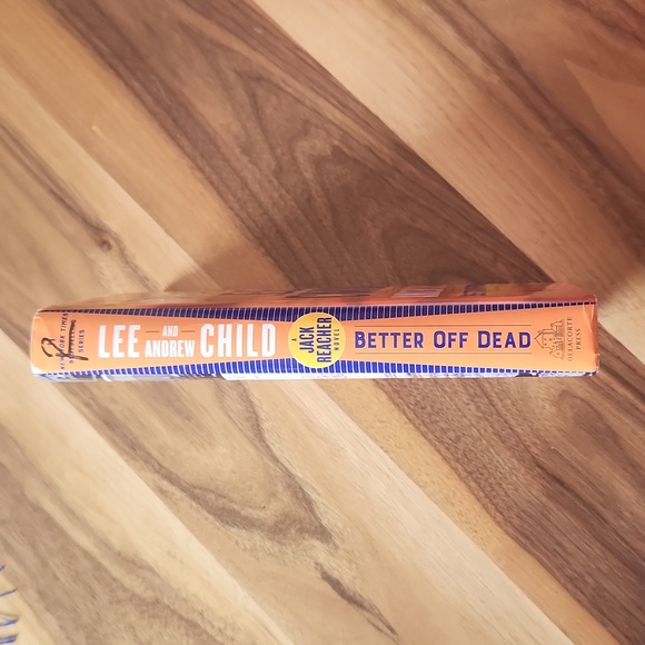 Lee Child Hardcover Jack Reacher Better Off Dead Book - Picture 3 of 7
